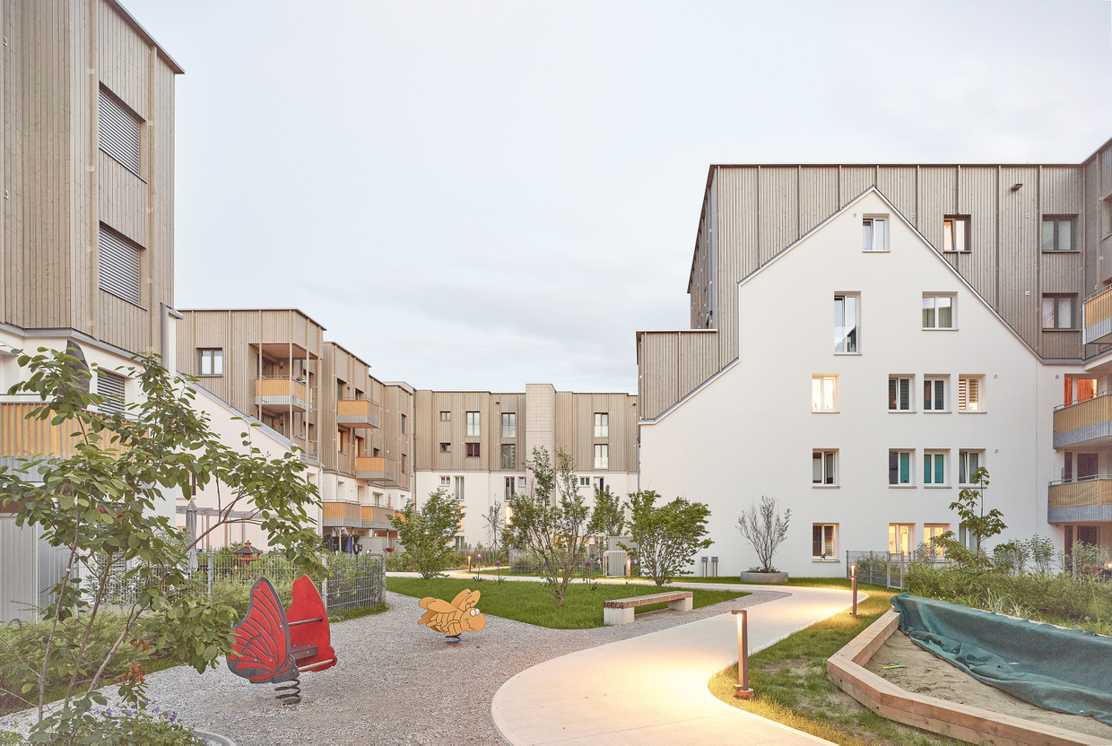 Wohnanlage Friedrich- Inhauser- Straße Bauherr·in: Heimat Österreich gemeinnützige Wohnungs- und Siedlungsgesellschaft Architektur: cs-architektur mit stijn nagels | architecture atelier