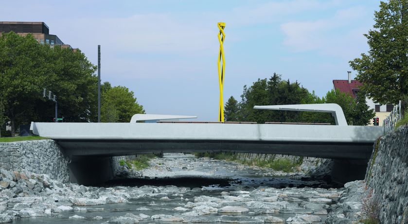 Dornbirn (V);
Sägerbrücke;
Bauherr_in: Stadt Dornbirn / Land Vorarlberg, Straßenbau;
Architektur: Architekturwerkstatt Dworzak-Grabher, Lustenau